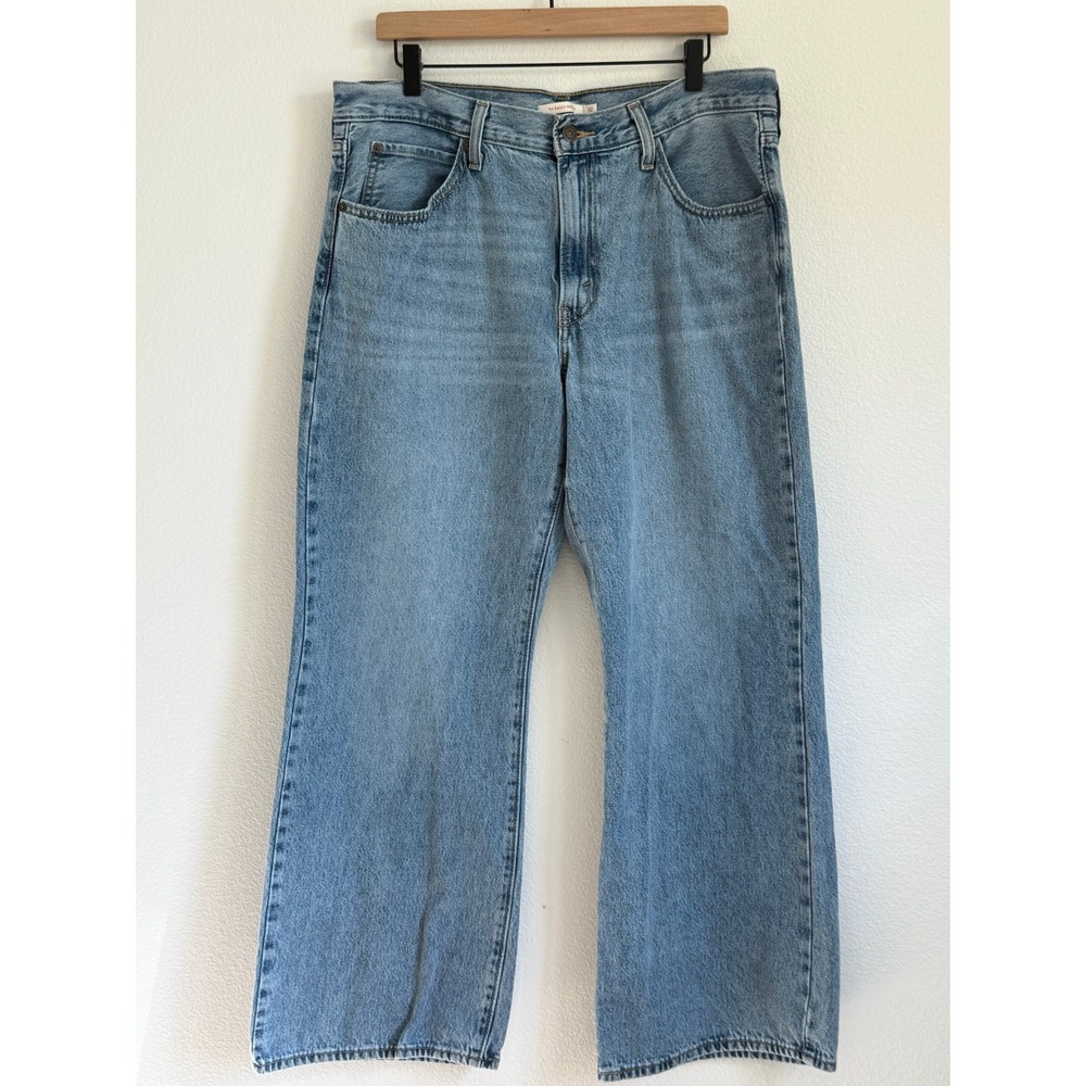 Levi's '94 Baggy Bootcut Jeans 32 Light Wash Blue Y2K Relaxed High Rise Denim